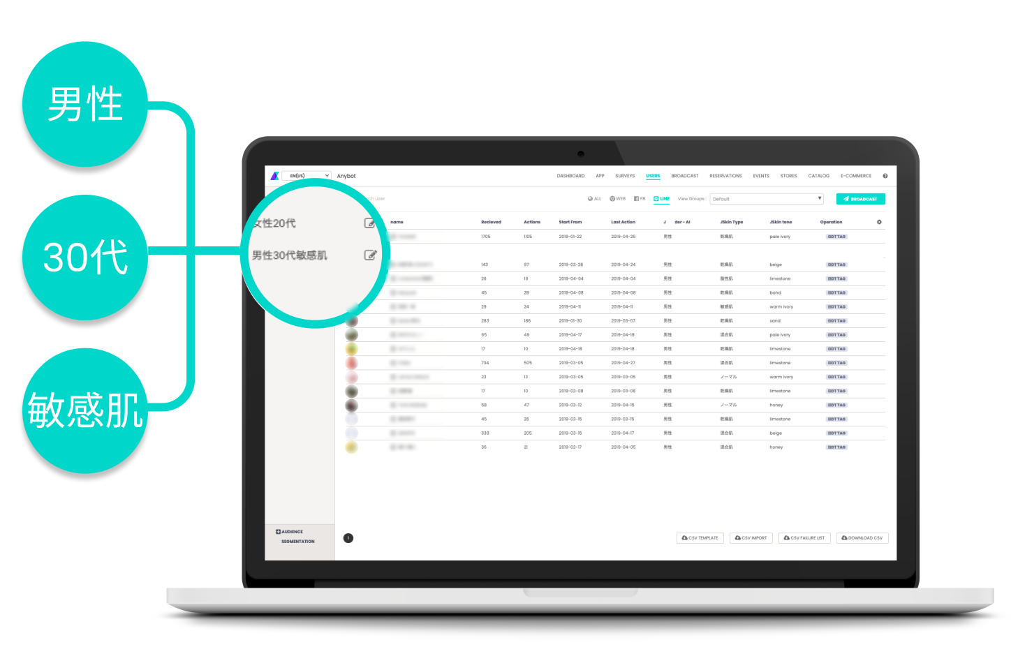 (11B)自動セグメンテーション
